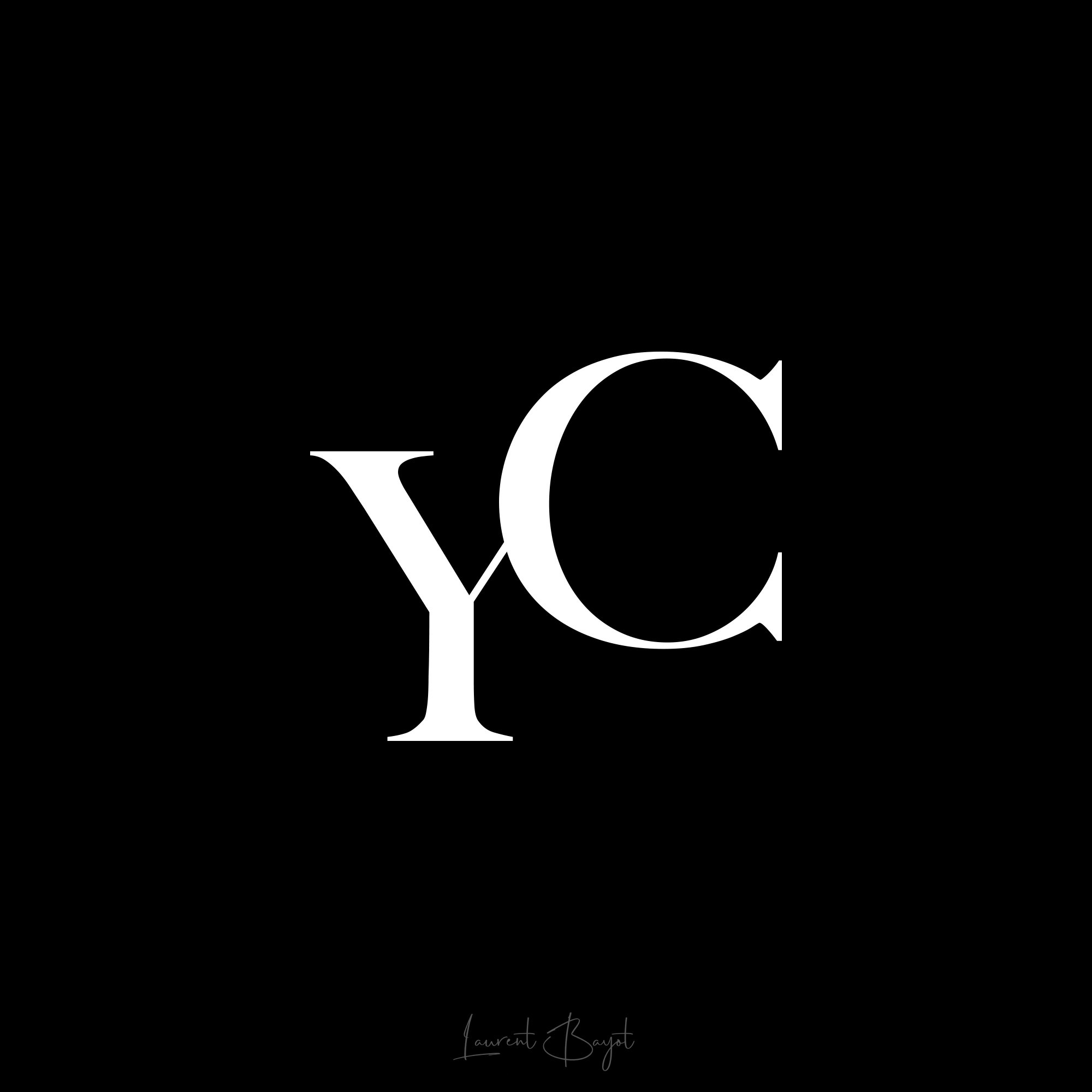 logo yacht blanc noir