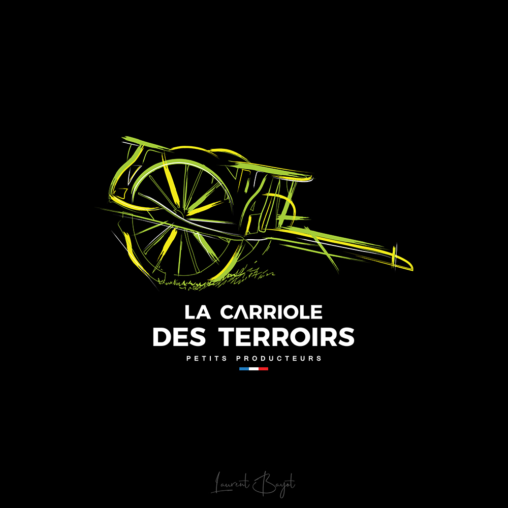 logo pinceau artisanal vert
