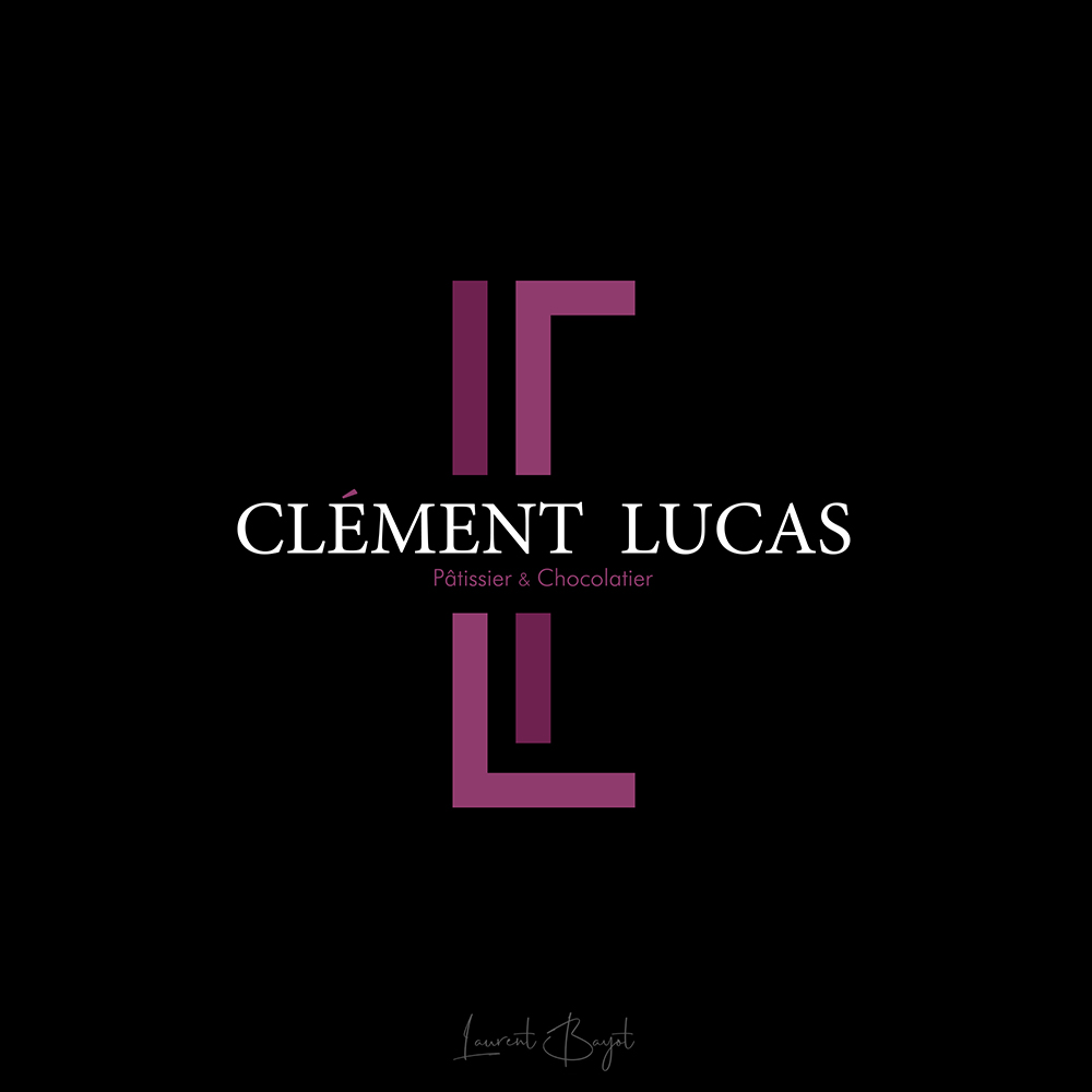 logo chocolatier violet blanc