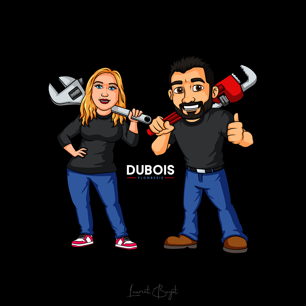 logo cartoon graphiste