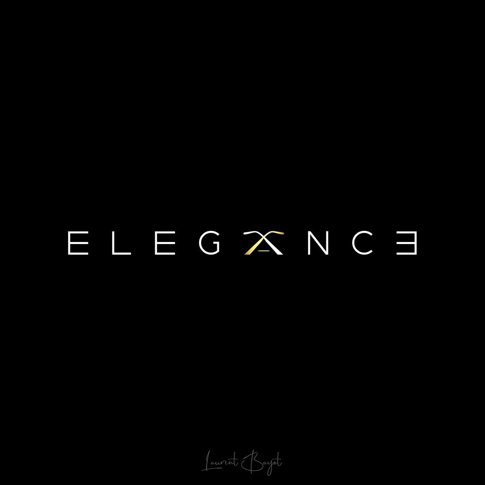 logo marque noir et blanc