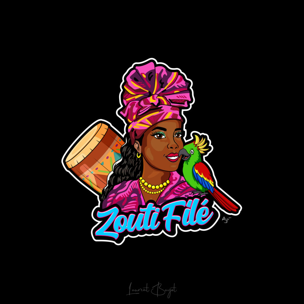 logo cartoon Antilles