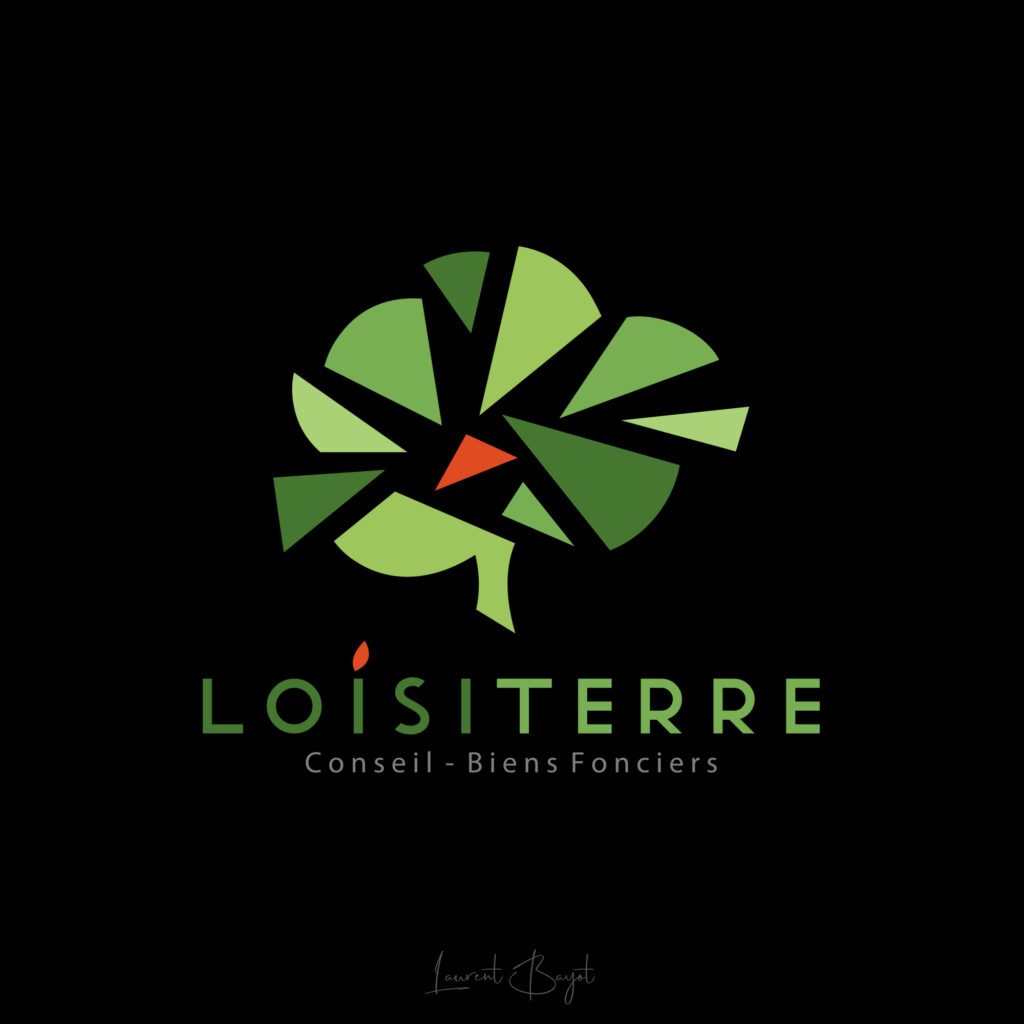 logo fait main arbre